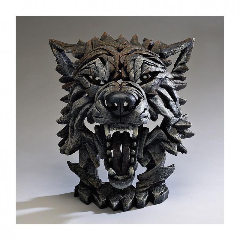 Wolf Sculpture - Timber